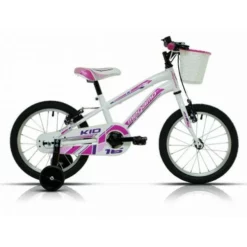 BICICLETA MEGAMO 16 KID 2021 BLANCO ROSA