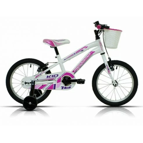 BICICLETA MEGAMO 16 KID 2021 BLANCO ROSA